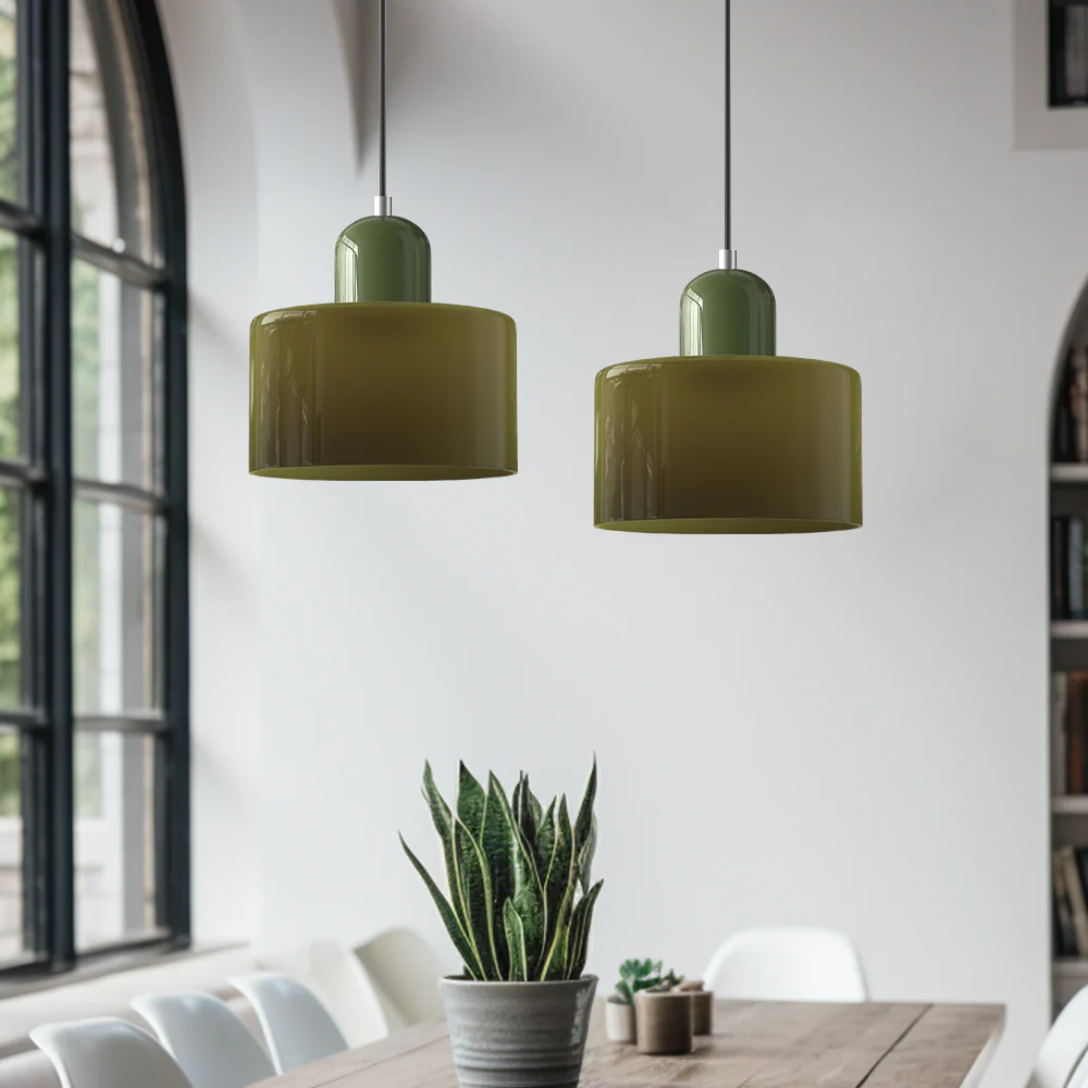 Bauhaus Pendant Light – Minimalist Modern Ceiling Fixture - Image 3