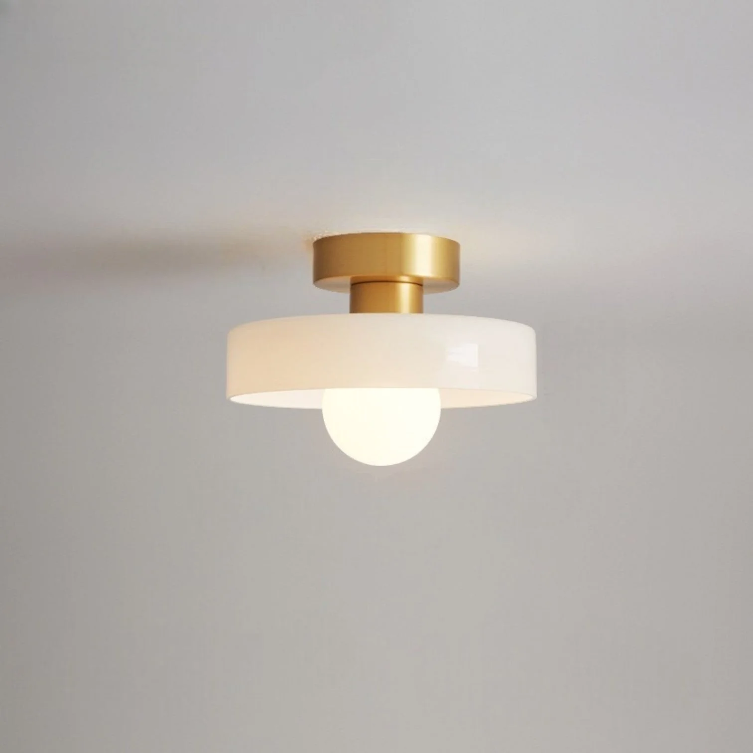 French-Style Bauhaus Ceiling Light | Modern Minimalist Fixture - Image 15