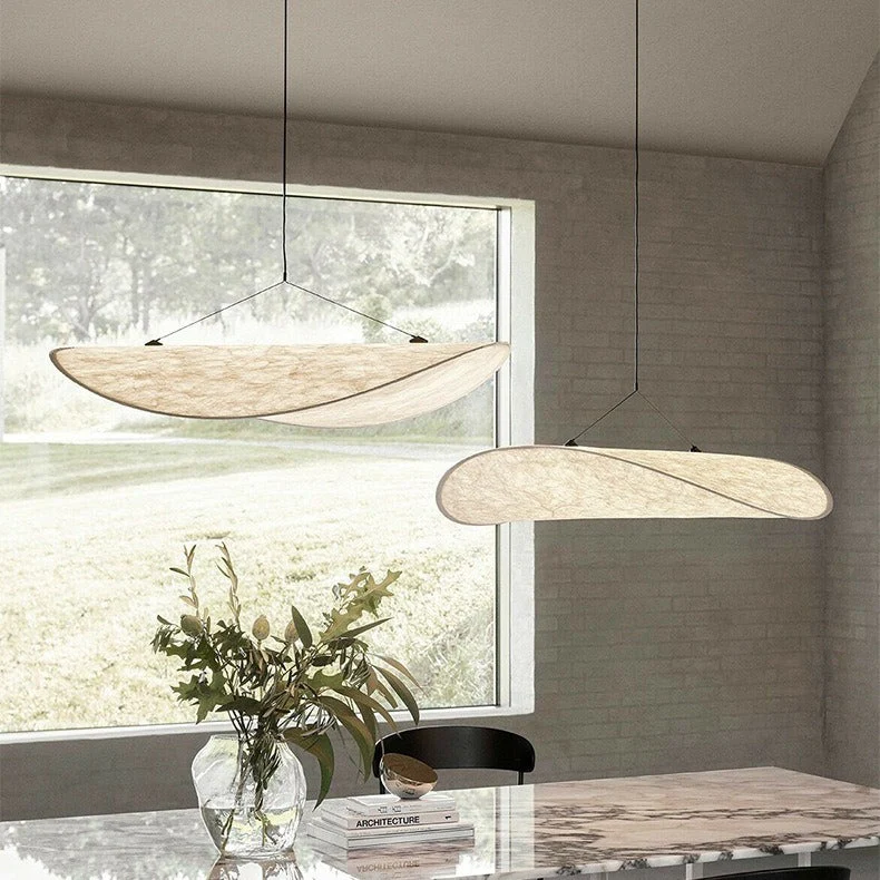 Japandi Pendant Light - Minimal Wood and Metal Ceiling Lamp - Image 13