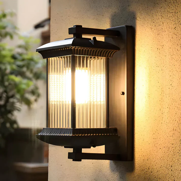 LED Outdoor Wall Light - IP65 Waterproof, Dimmable, Matte Black - Image 4