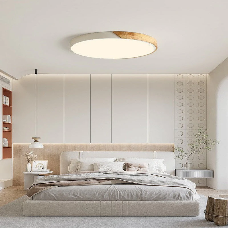 Scandinavian Wooden Ceiling Light - Minimalist Ceiling Lamp - Image 5