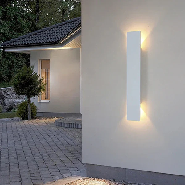 Slim Outdoor IP65 Waterproof LED Strip Wall Light - Image 12