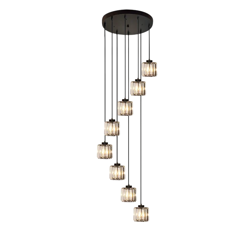 Staircase Chandelier Pendant Light for Modern Hallways - Image 4
